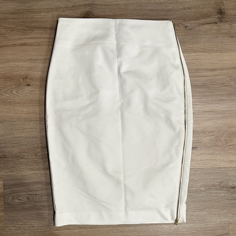 White Pencil Skirt